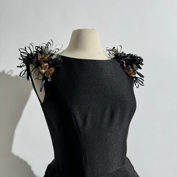 Brand New US 8 GEMY MAALOUF A-Line Evening Gown - Picture 3 of 12